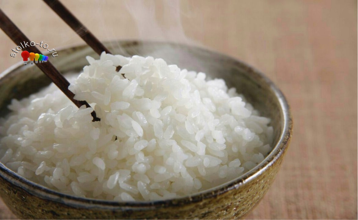 сколько калорий в рисе